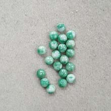 5MM ROUND CABOCHON CHINA JADE(20PCS/BAG)